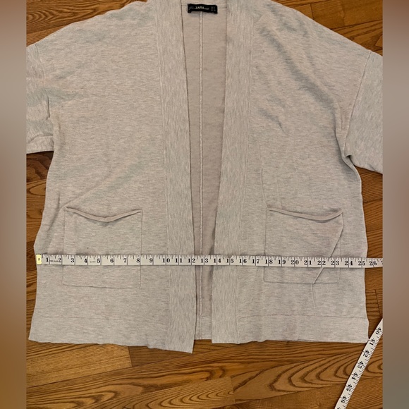 Zara Slouchy Knit Open Cardigan - Picture 2 of 6